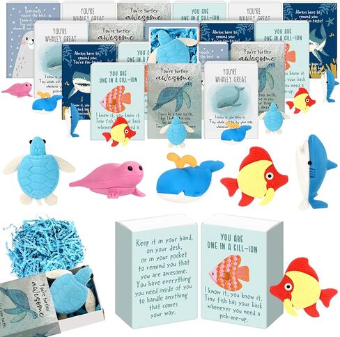 50 مجموعة هدايا طالب المدرسة ، الدعم العاطفي ، محو الحيوانات ، المكتب ، المكتب ، المكتبي ، ألعاب القلم القلم ، ألعاب القلم رصاص ، مع صناديق الصناديق للفصول الدراسية للمدرسة (الحيوانات) in Kuwait