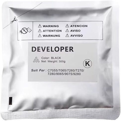 Developer Iron Powder Ink Compatible with Printer Models ImagePRESS IR C7055 C7065 C7260 C7270 C7280 C7580 C9280 C9065 C9075 300g(1SET) in Saudi Arabia