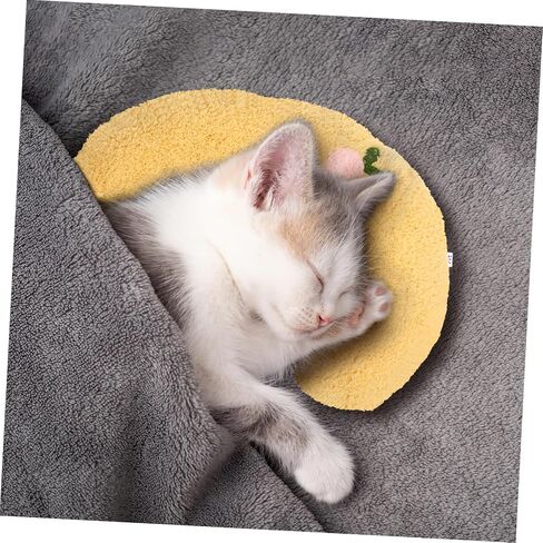 Bestonzon 3pcs Pet Sleeping Palow Cushion وسادة الحماية من الرقبة الناعمة للقطط والكلاب سرير حيوان أليف محمول وقابل للغسل للنوم العميق للجرو والقطط in Kuwait