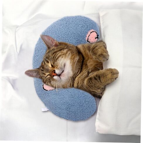 3pcs cat play pillow مجموعة وسادة دعم عنق التنفس للقطط والكلاب وسادة مريحة للنوم العميق للقطط والجزر in Kuwait
