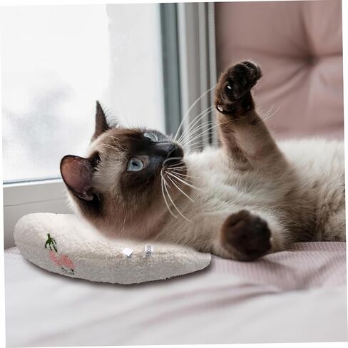 3pcs cat play pillow مجموعة وسادة دعم عنق التنفس للقطط والكلاب وسادة مريحة للنوم العميق للقطط والجزر in Kuwait