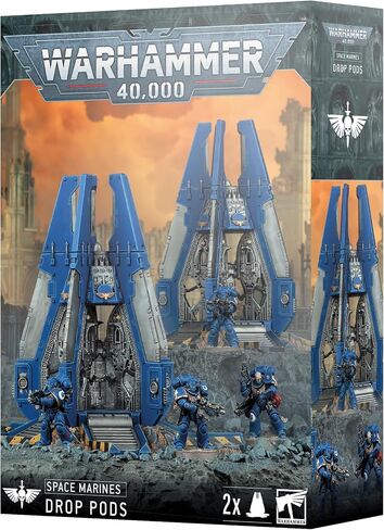 Games Workshop - Warhammer 40,000 - Space Marines: Drop Pods in Saudi Arabia