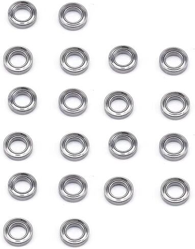 Compatible with Wltoys 144001 1/14 4WD RC Car Spare Parts Upgrade Accessories,4X7X1.8 20X 144001-1296 Bearing RC Repair Parts in Saudi Arabia