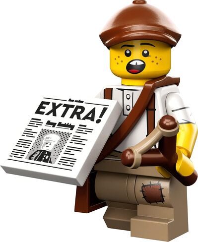 LEGO Minifigures Series 24 Newspaper Kid 71037 ، Multicolored in Kuwait