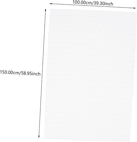 Veemoon 1pc Tapestry Mesh Carpet Supplies Lightweight Rug Hooking Material for Projects Durable for Custom Lengths for Pillowcases and Cushions in Saudi Arabia