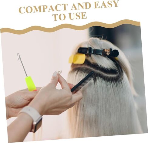 Minkissy 5pcs السنانير الكروشيه Dreadlock للأولاد والبنات تمحث الشعر البشري جديلة خطاف السنانير الكروشيه in Kuwait