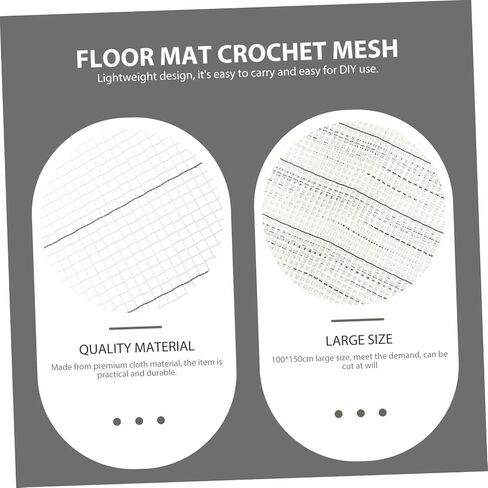 Artibetter DIY Carpet Supply Rug Making Mesh Blank Rug Hooking Mesh for Floor Mat in Saudi Arabia