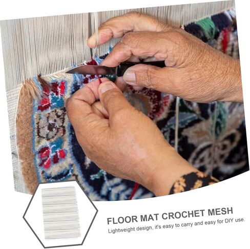 Artibetter DIY Carpet Supply Rug Making Mesh Blank Rug Hooking Mesh for Floor Mat in Saudi Arabia