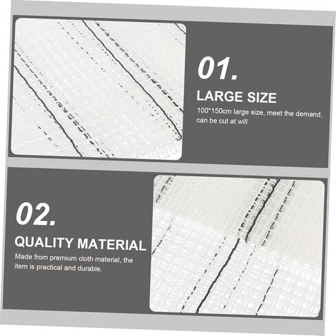 Artibetter DIY Carpet Supply Rug Making Mesh Blank Rug Hooking Mesh for Floor Mat in Saudi Arabia