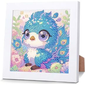 REIVWORL GHOST Diamond Art Kits for Kids ، Ghost Diamond Painting Kits for Kids ، Gem Art Ages 4-8-12 for Gifts and Decor (8 × 8 بوصة) in Kuwait