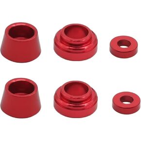 Rc Parts For Tamiya For TT02 For TT-02 1/10 Metal Steering Flange Sleeve Bushing Gasket Set RC Car Upgrade Parts Accessories(Blue) in Saudi Arabia