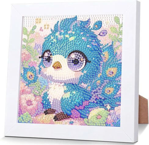 REIVWORL GHOST Diamond Art Kits for Kids ، Ghost Diamond Painting Kits for Kids ، Gem Art Ages 4-8-12 for Gifts and Decor (8 × 8 بوصة) in Kuwait