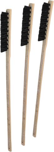RiToEasysports Cleaning Brush with Long Bird Handle in Durable Wooden Handle 3 Pc for Easy Cleaning of The Owners of Large/Medium Parrots/Small Cages in Saudi Arabia