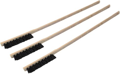 RiToEasysports Cleaning Brush with Long Bird Handle in Durable Wooden Handle 3 Pc for Easy Cleaning of The Owners of Large/Medium Parrots/Small Cages in Saudi Arabia