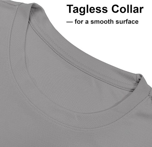 تي شيرت رجالي بأكمام طويلة بعامل حماية من الأشعة فوق البنفسجية 50+ للحماية من أشعة الشمس فوق البنفسجية وسريع الجفاف، تي شيرت للسباحة والجري الرياضي in Kuwait