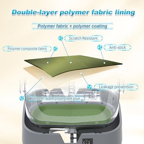 Automatic Cat Litter Box Self Cleaning - APP Control and Weight Monitoring - Ultra-Quiet, Medium Cats and Kittens Litter Box, Safe Anti-Pinch in Kuwait