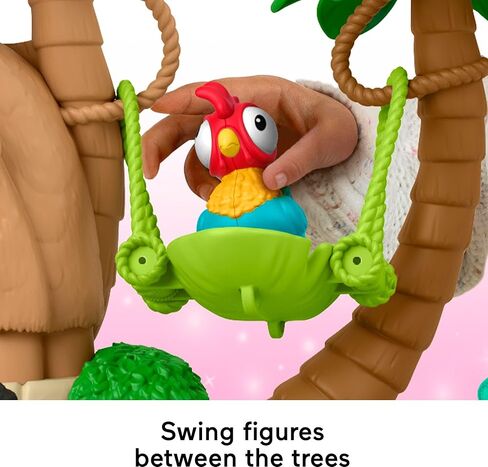 Fisher-Price Little People Toddler Toy Disney Princess Moana Adventure Village Playet مع شخصيات للتظاهر باللعب الأطفال الذين تتراوح أعمارهم بين 18 شهرًا in Saudi Arabia