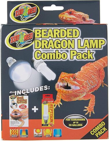 Zoo Med Bearded Dragon Lamp Combo Pack Pack of 2 Bulbs in Saudi Arabia