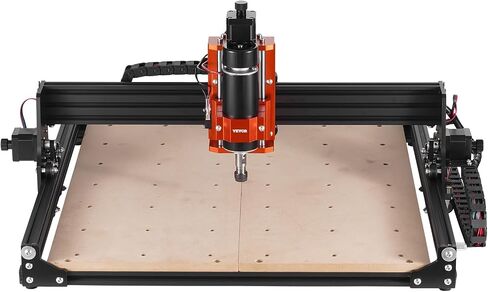 VEVOR CNC Router Machine, 120W 3 Axis GRBL Control Wood Engraving Carving Milling Machine Kit, 300 x 200 x 60 mm/11.8 x 7.87 x 2.36 in Working Area 10000 RPM for Wood Acrylic MDF PVC Plastic Foam in Kuwait