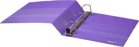 Office Depot® Brand Heavy-Duty D-Ring View Binder, 2" Rings, 54% Recycled, Purple in Saudi Arabia