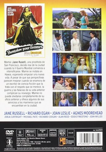 The Revolt of Mamie Stover (1956) - Region Free PAL, Plays in English Without subtitles in Saudi Arabia