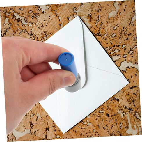 10pcs Round Shape DIY Blank Stamp Set for Sealing Multi-Use Ink Stamp Tool for Crafts and Scrapbooking Portable Seal Cases for Card Making in Saudi Arabia