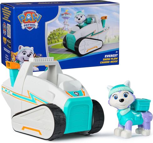 Paw Patrol, Everest’s Snow Plow, Toy Vehicle with Collectible Action Figure, Sustainably Minded Kids Toys for Boys & Girls Ages 3 and Up in Kuwait