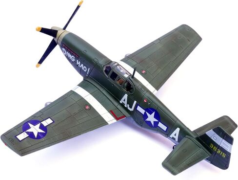 ZEZEFUFU 1:72 Alloy WWII USAAF P-51B Mustang Fighter 365TH FS 345TH FG Aviation Science Exhibition Model Accessory in Saudi Arabia