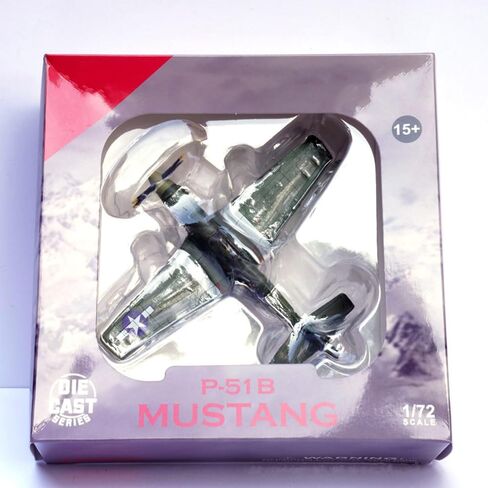 ZEZEFUFU 1:72 Alloy WWII USAAF P-51B Mustang Fighter 365TH FS 345TH FG Aviation Science Exhibition Model Accessory in Saudi Arabia