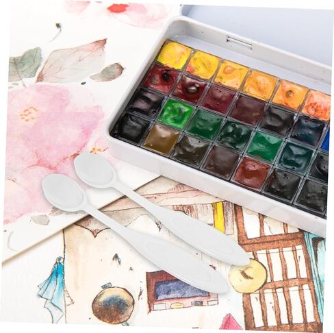 STOBOK 5pcs Blending Paint Brush Watercolor Brush Ink Blending Tools Stamping DIY Craft Drawing Tools for Artists Beginners in Saudi Arabia