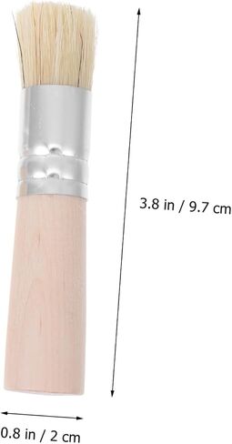 Artibetter 3sets Paint Watercolor Prish Brush Wood Handle Bristle Pressing Frashy for Artist in Saudi Arabia