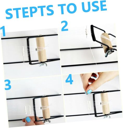 Gatuida DIY الديكور ، تلوح في الأفق المجوهرات المصنوعة من الفولاذ المقاوم للصدأ صنع الجهاز لأساور قلادات الأحزمة سهلة الاستخدام آلة الحياك in Kuwait