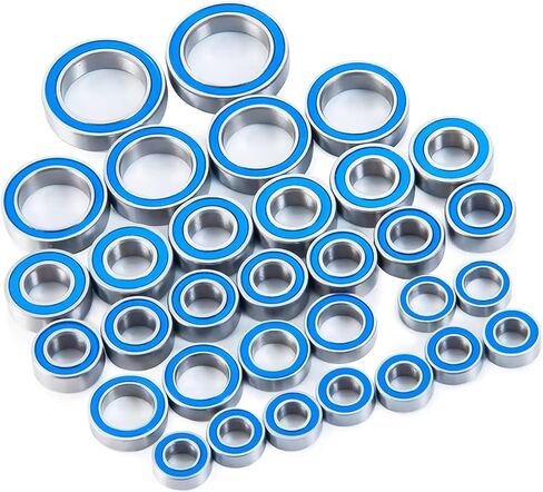 Compatible with Redcat for Gen8 1/10 RC Crawler Car Truck Accessories Upgrade Parts 32Pcs Wheel Hub Sealed Bearing Kit RC Repair Parts in Saudi Arabia