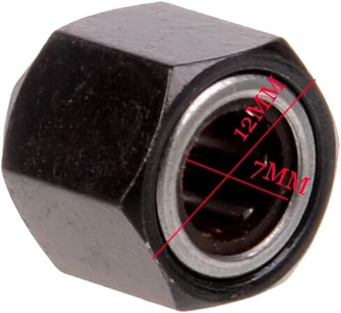 Compatible with Vertex VX 28 for CXP for Ntro for HSP R025 RC Engine Pull Starter 2pc 12mm Or 14mm Hex Nut Way Bearing RC Repair Parts(12mm) in Saudi Arabia