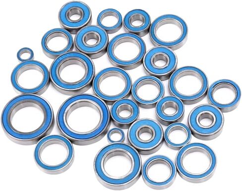 متوافق مع Traxxas لـ MAXX 4S 89076-4 1/10 RC CAR MODGREAN PIRSIONS Accessories 27pcs محامل مختومة مجموعة RC in Saudi Arabia