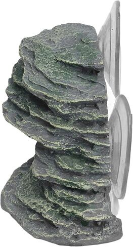 Asixxsix Basking Platform, Resin Tortoise Dock Resting Rock with Climbing Ramp for Reptiles Amphibians Lizards Frogs Geckos Bearded Dragons in Saudi Arabia