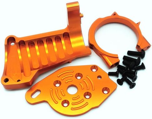 Aluminum Motor Mount Orange for Traxxas 1/10 MAXX Maxx Slash 8960 in Saudi Arabia