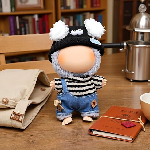 مجموعة ملابس الدمية لدمى 6.7 بوصة/5.9 بوصة-ملابس الأزياء الراقية الفاخرة مع الملحقات المناسبة ، Sunhat الأنيقة (بدون دمى) in Kuwait