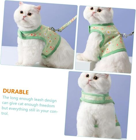 BESPORTBLE Cat Leash Pet Training Strap Harness Vest Avocado Patterns Indoor Cats in Saudi Arabia