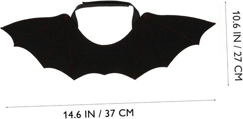 Pet Leash Cat Vest Harness with Bat Wing Design Back Chest Strap for Halloween Unique and Attractive Cat Supplies in Saudi Arabia