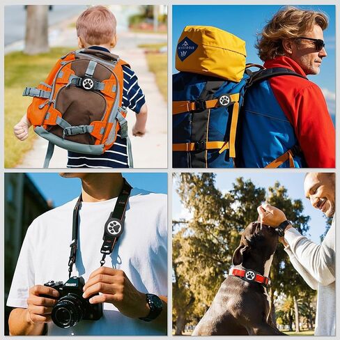 حامل طوق الكلب المضاد للماء لعلامة هواء التفاح ، حامل الكلب السيليكون للكلاب والقطط (الوردي) in Kuwait