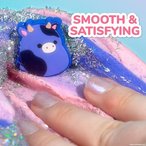 الفصيلة الأصلية Squishmallows ingrid The Cow Premium Cloud Slime ، و Scent-Scented ، و 8 أونصة ، وحاوية تخزين مع تمثال أعلى ، وسحر مطاطي ، وأحواض حقائب Goodie ، وأفضل حفلات الأطفال ، والألعاب الحسية in Saudi Arabia