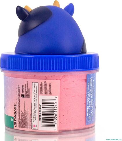 الفصيلة الأصلية Squishmallows ingrid The Cow Premium Cloud Slime ، و Scent-Scented ، و 8 أونصة ، وحاوية تخزين مع تمثال أعلى ، وسحر مطاطي ، وأحواض حقائب Goodie ، وأفضل حفلات الأطفال ، والألعاب الحسية in Saudi Arabia