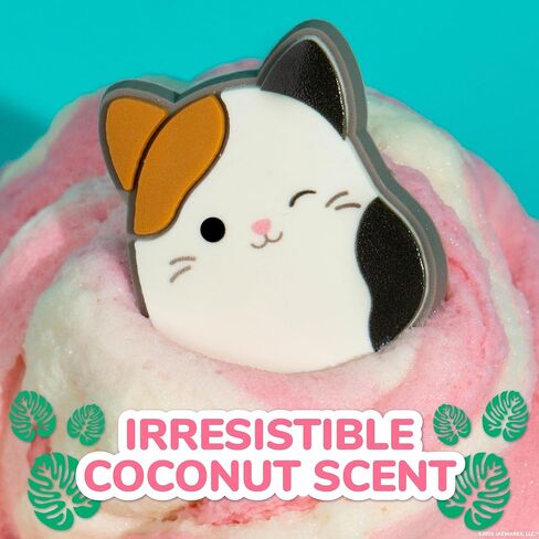 Squishmallows الأصلي Cam The Cat Premium Cloud Slime و Coconut-Scented و 8 Oz. ، حاوية تخزين مع تمثال أعلى ، سحر مطاطي ، غودي أكياس ، مفضلات حفلات الأطفال ، ألعاب حسية in Saudi Arabia