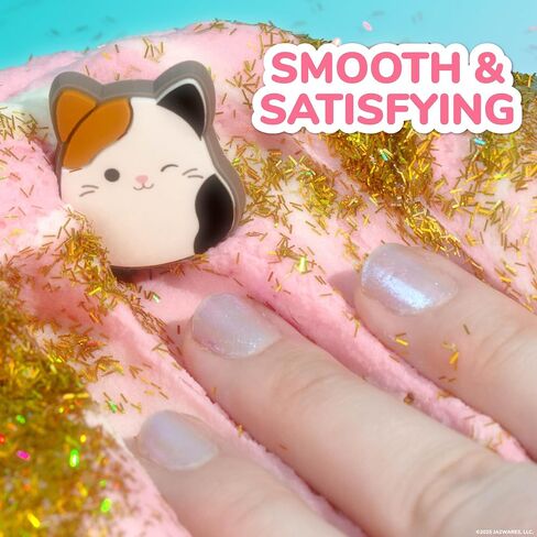 Squishmallows الأصلي Cam The Cat Premium Cloud Slime و Coconut-Scented و 8 Oz. ، حاوية تخزين مع تمثال أعلى ، سحر مطاطي ، غودي أكياس ، مفضلات حفلات الأطفال ، ألعاب حسية in Saudi Arabia