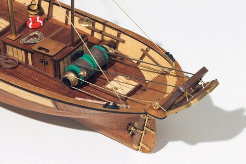 OCCRE PALAMOS 1:45 SCALE MEDITERRANIAN FIRISHING MODET KIT #12000 (نموذج مع مجموعة الطلاء الأكريليك preimium) in Saudi Arabia