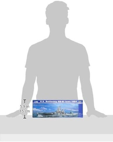 عازف البوق 1/700 USS Iowa BB61 Battleship 1984 Model Kit in Saudi Arabia