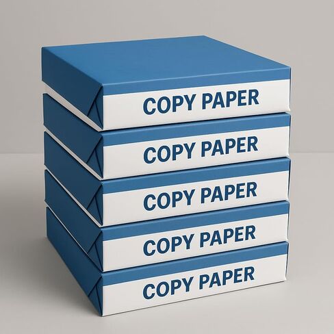 Multi-Use Printer & Copy Paper, 5 Reams, White, Letter (8.5" x 11"), 2500 Sheets Per Case, 20 Lb, 92 Bright in Saudi Arabia