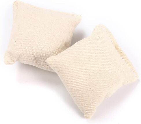 Dechous 10pcs Cat Catnip Plush Toys Canvas Catnip Sachet محشوة بمستلزمات الحيوانات الأليفة القطن للقطط والقطار العشوائية in Saudi Arabia
