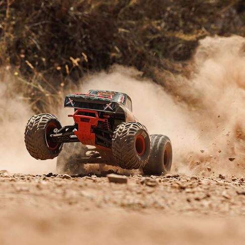 ARRMA RC Truck 1/10 Quake 223S 2WD RTR (Battery and Charger Not Included) Brushless Monster Truck, Purple, ARA3537T3 in Saudi Arabia